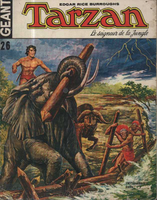 Scan de la Couverture Tarzan Gant n 26